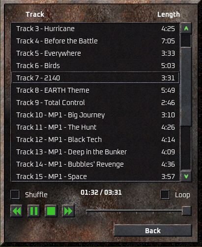 For optimal amount of nostalgy, you can listen to the soundtrack from the original game.